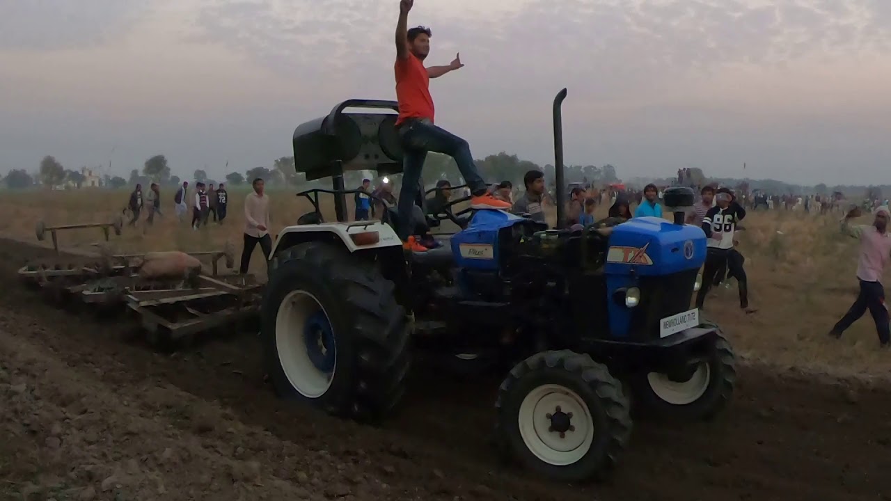 New holland 3630 tractor best performance with 2 harrow in lakaria