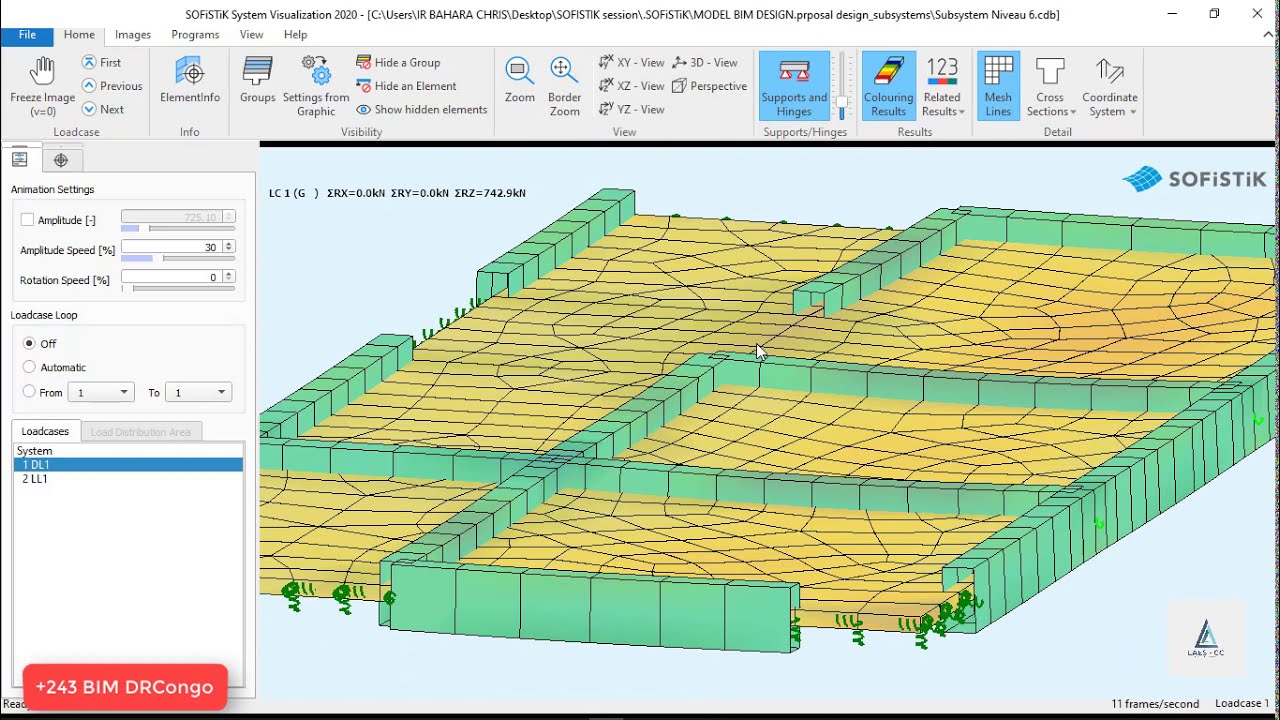 SOFISTIK Analysis and  Design for Revit Part 4