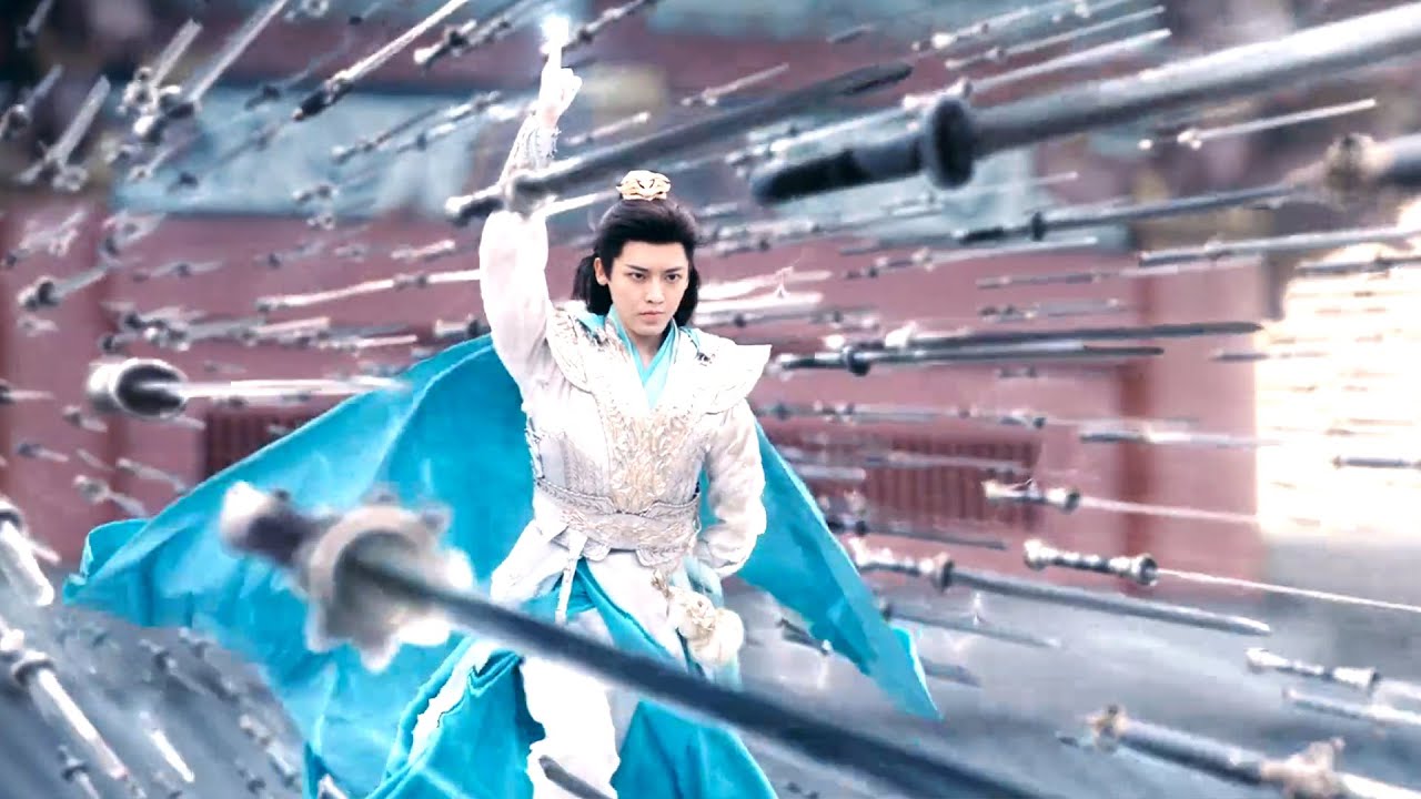 巔峰對決！天才少年喚萬劍硬剛魔王，一躍登頂武力巔峰！ #chinesedrama #武侠 #movie #功夫 #动作 #kungfu