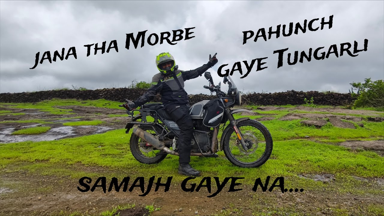 Morbe Dam ❌ Tungarli Dam ✅ | Unexplored Offroading | Monsoon Bike Ride | Adventure | Thrilling