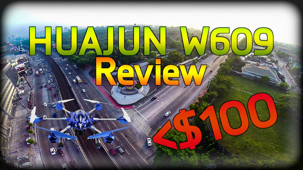 THE BEST DRONE FOR UNDER $100?!? - HUAJUN W609 FPV HEXACOPTER REVIEW!