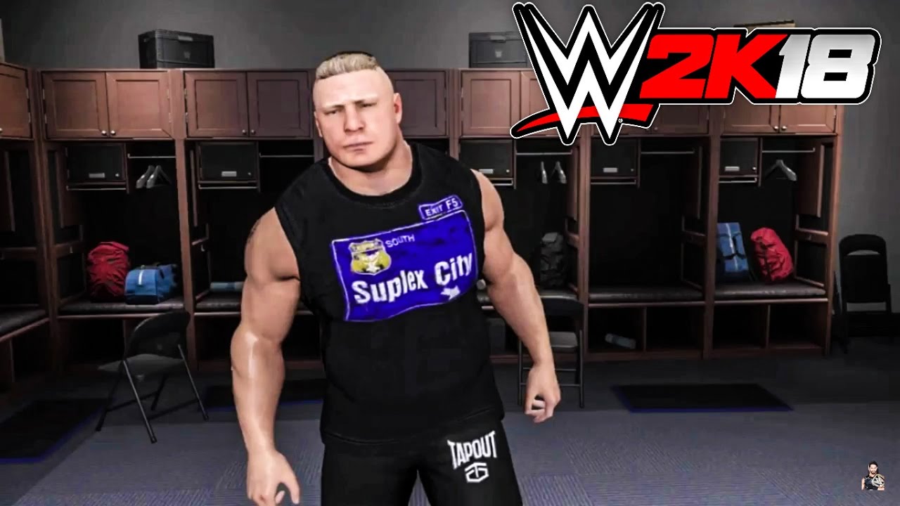 WWE 2K18 Road To WrestleMania - Brock Lesnar's Destruction Ep.01 | Gameplay Concept