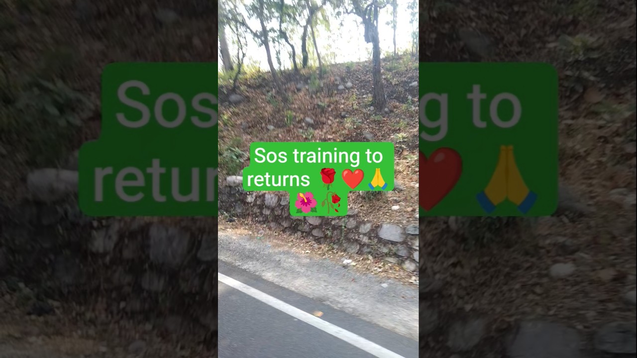 # sos training to returns #vlog #