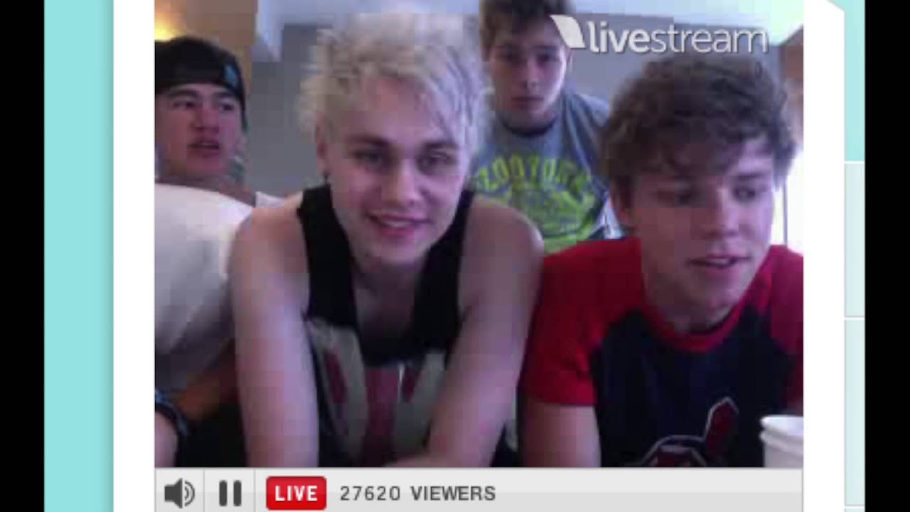 5 Seconds of Summer Twitcam 7/15/13