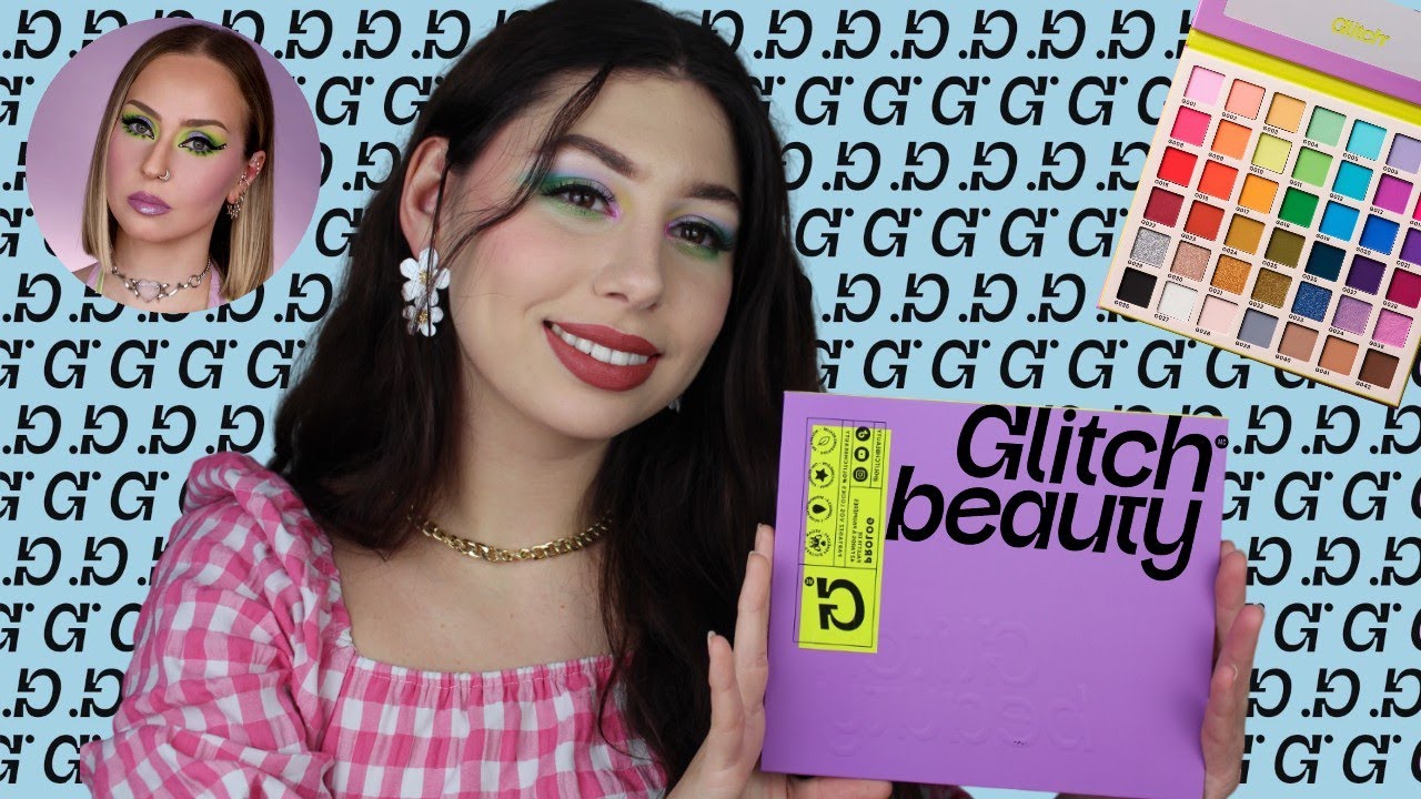 CRASH TEST Glitch Beauty By @MarionCameleon ! 💚💜