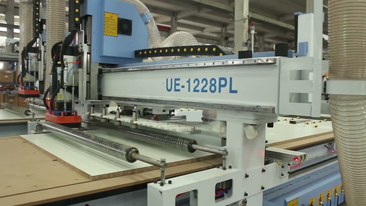 Intelligent Production line with Robotic arm ,from Quick CNC,one-driven-two,one-to-two,KAU-R1D2