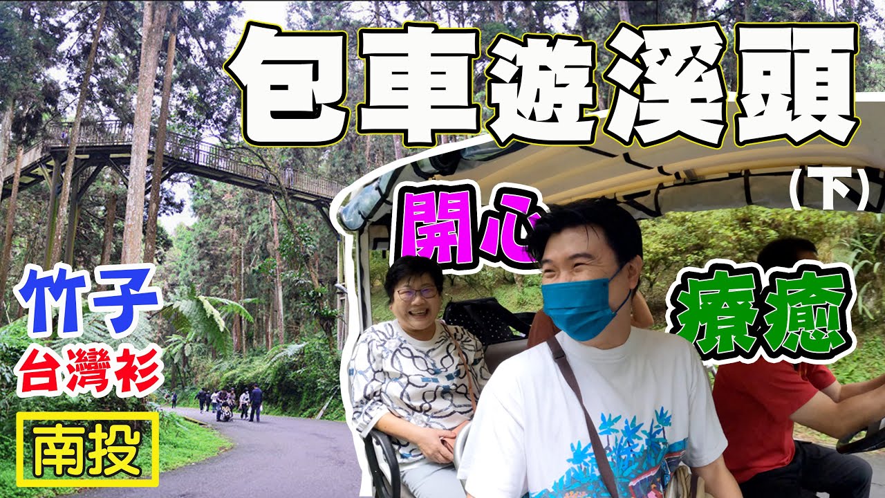 【溪頭 下】包車遊溪頭 溪頭神木 大學池 空中步道 竹廬 台灣衫 孟宗竹 雲杉樓   大學樓 踏輕