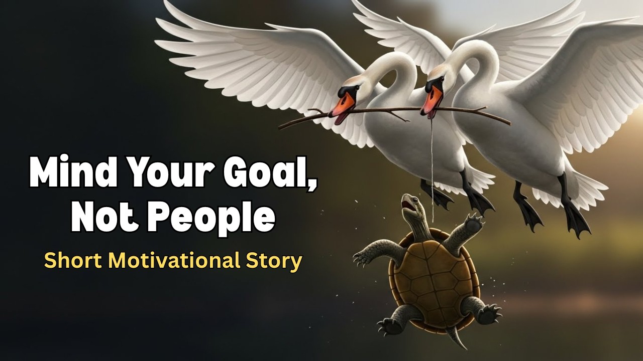 Mind Your Goal, Not People | Life-lesson Story | Story for Life Lesson