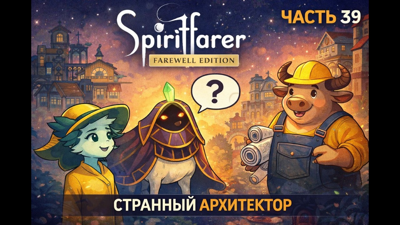 🌙⛵ SPIRITFARER: FAREWELL EDITION — ЧАСТЬ 39 | СТРАННЫЙ АРХИТЕКТОР