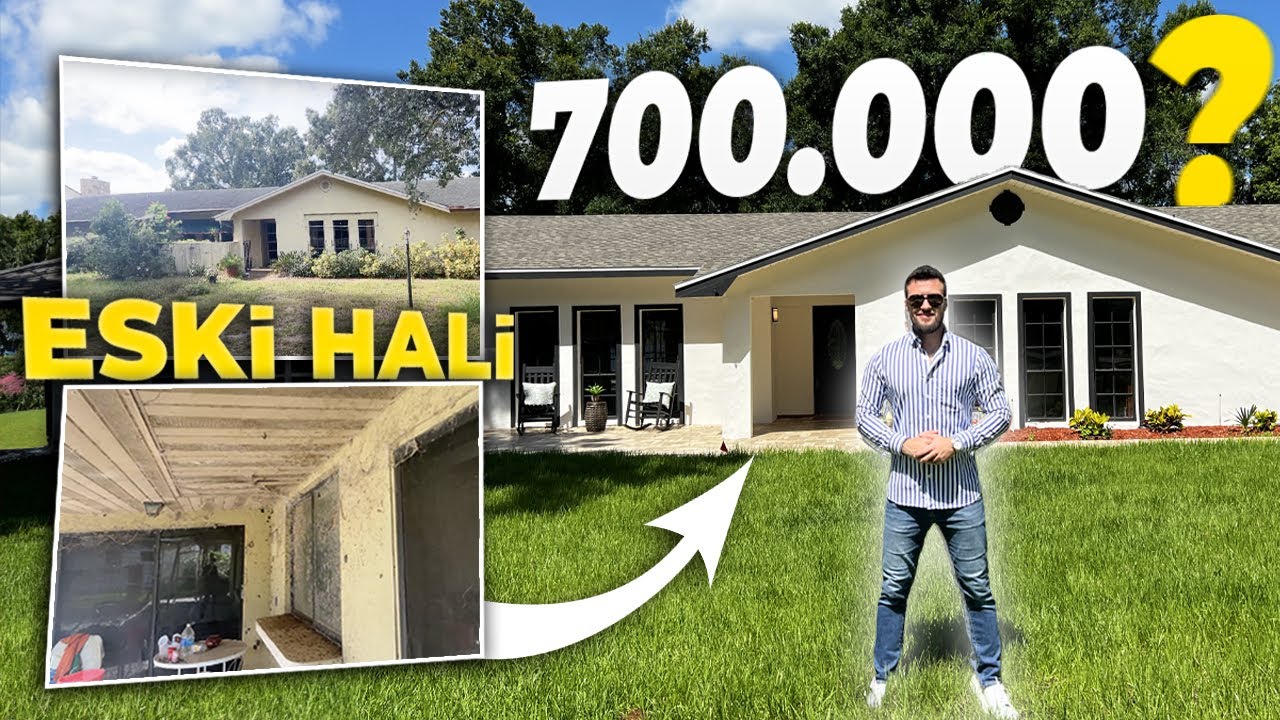 $700binlik Göl Evimiz Bitti | Before After Videosu ve Tüm Detayları Burada | Amerika’da Emlak