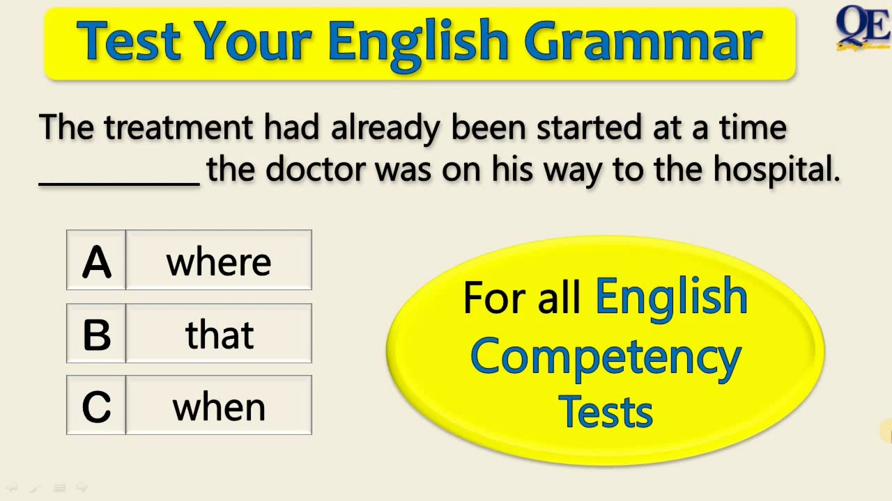 Grammar Test Relative Pronouns | Relative Pronouns Quiz by Quality Education