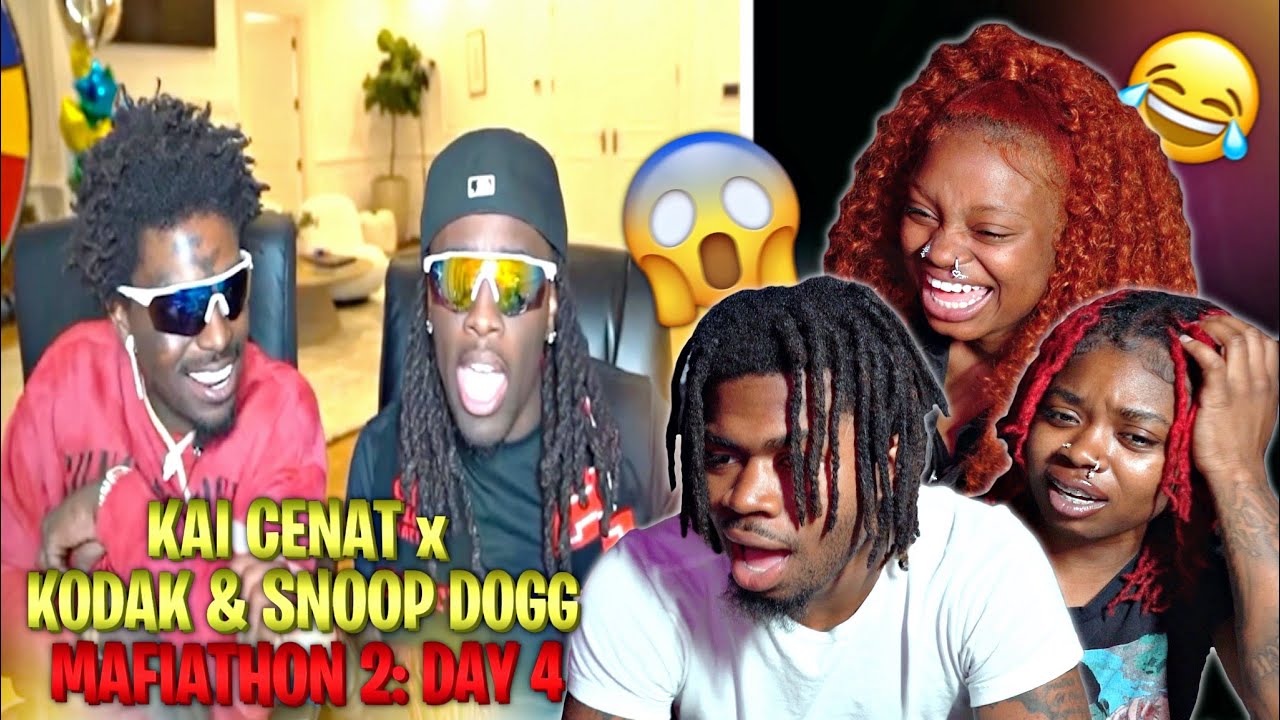 KAI CENAT x KODAK BLACK & SNOOP DOGG Mafiathon 2: Day 4 Recap! | REACTION