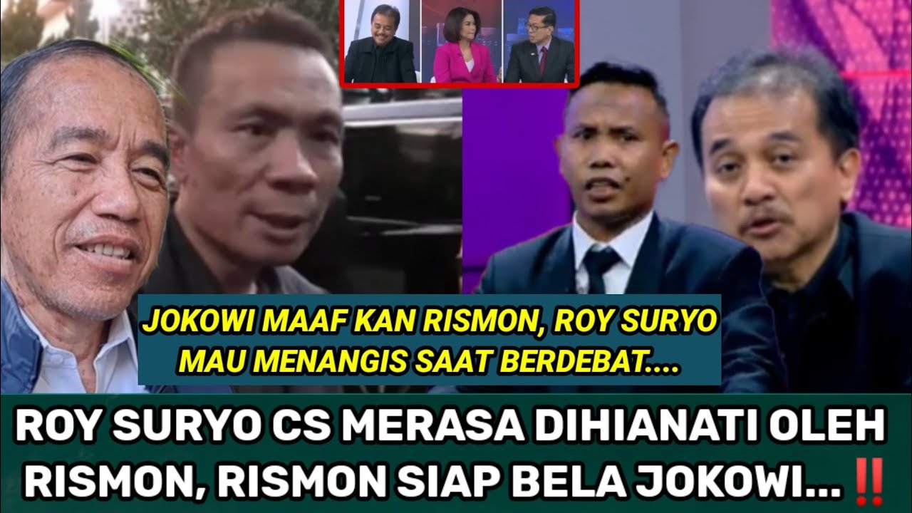 ROY SURYO CS MERASA DIHIANATI OLEH RISMON 