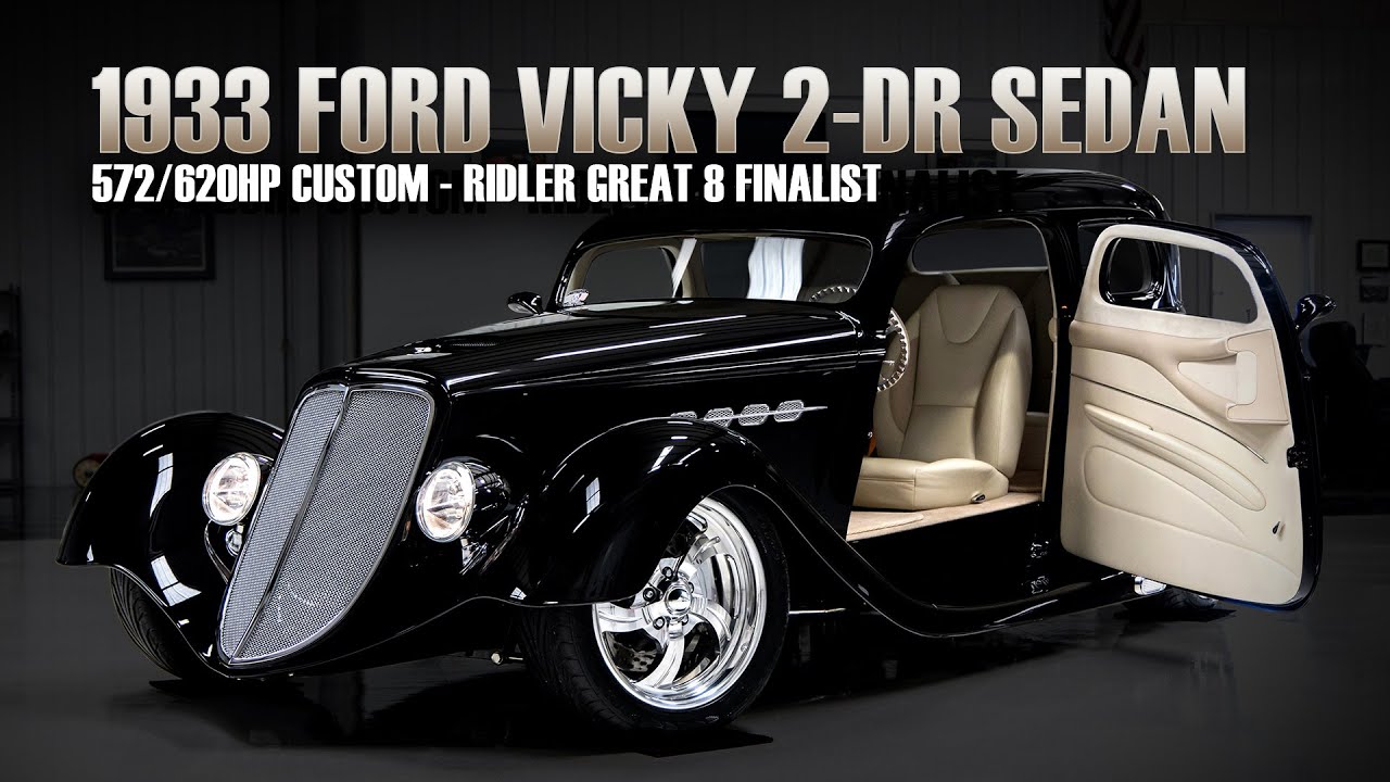 1933 Ford Vicky 2-dr Sedan 572/620 л.с. Custom — финалист Detroit Autorama Ridler Great 8