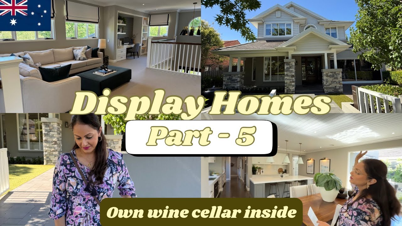 Part 5- Display home tour in Australia | Indian Australian | New display home tour of big MANSION