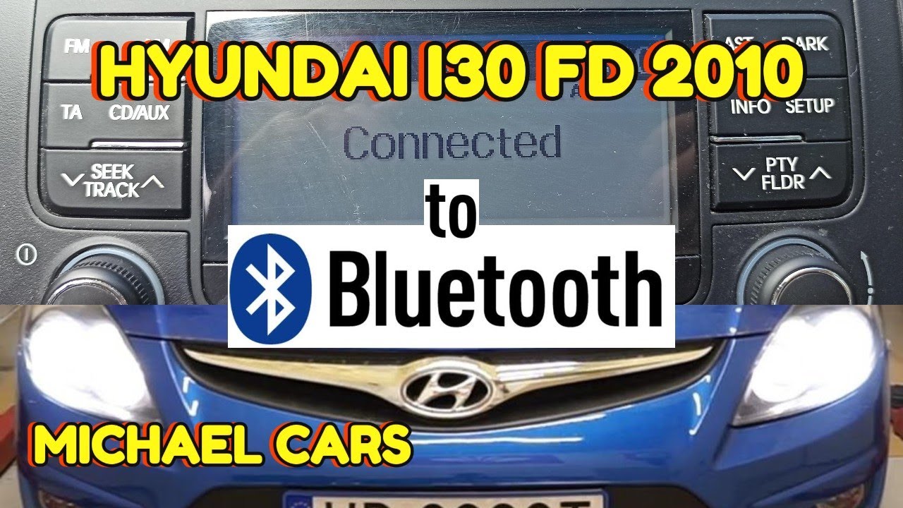 Bluetooth w Hyundaiu I30 FD 2010r.