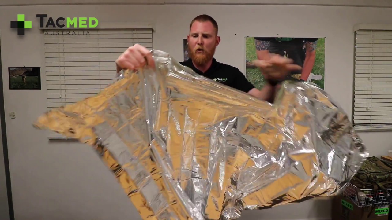 New Tactical Emergency Blanket