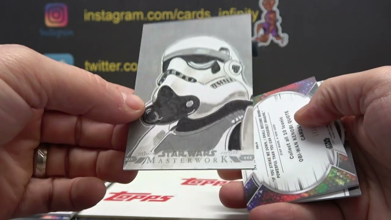 2023 Topps Star Wars Masterwork 4 Box #s Break #3