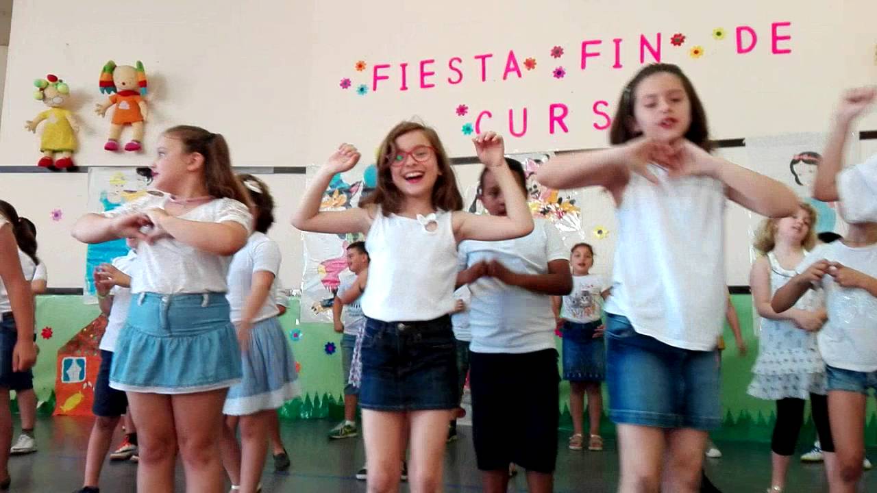 Fiesta final de curso segundo de primaria Colegio Indalo.