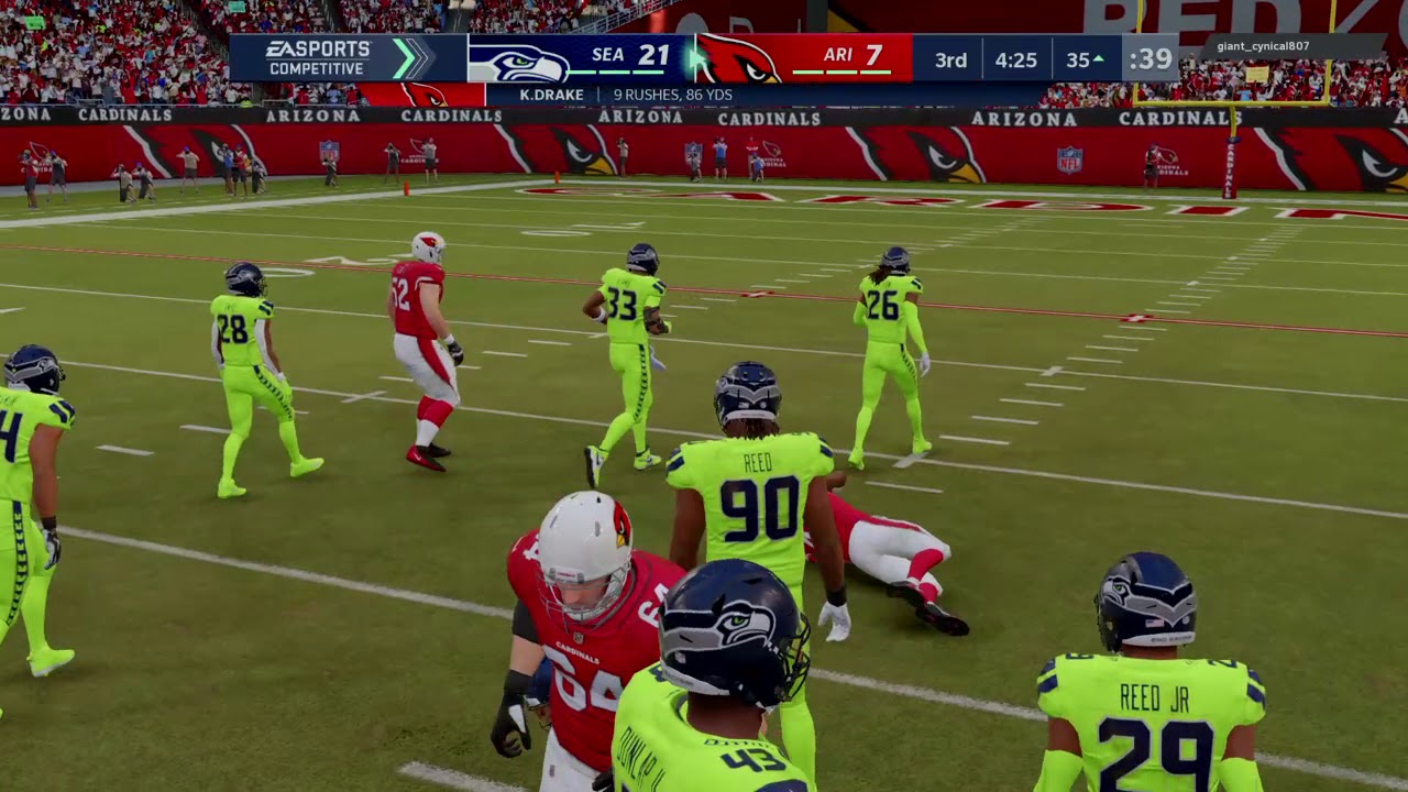 Madden NFL 21 Brick Wall