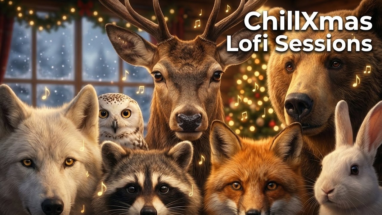 Christmas Lofi for Reading & Calm | Holiday Cabin Feast