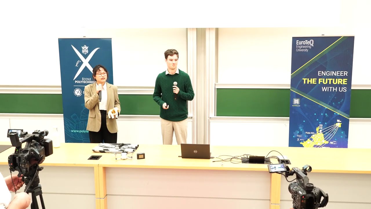EuroTeQathon 2024 - Pitch of the winning team 
