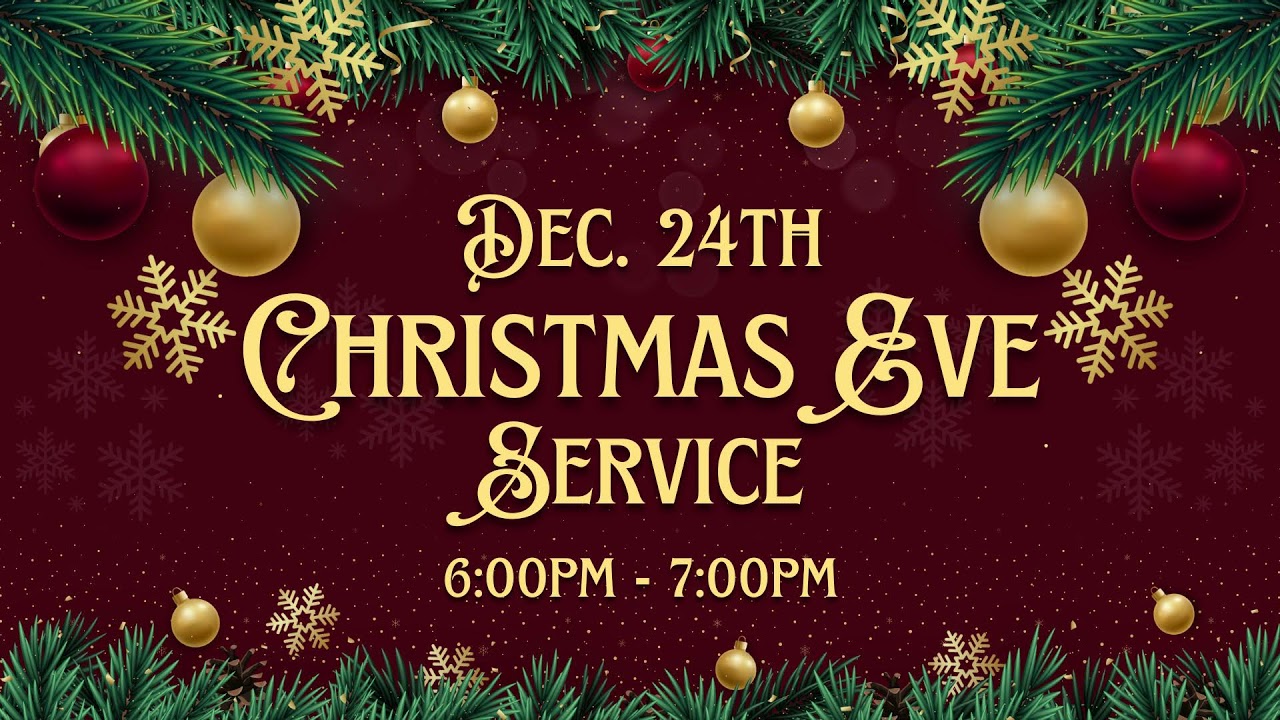 FBC Pompano Beach Live Stream Christmas Eve 6:00pm