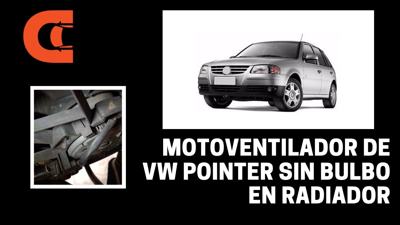 Diagnóstico de motoventilador de VW Pointer (sin bulbo)