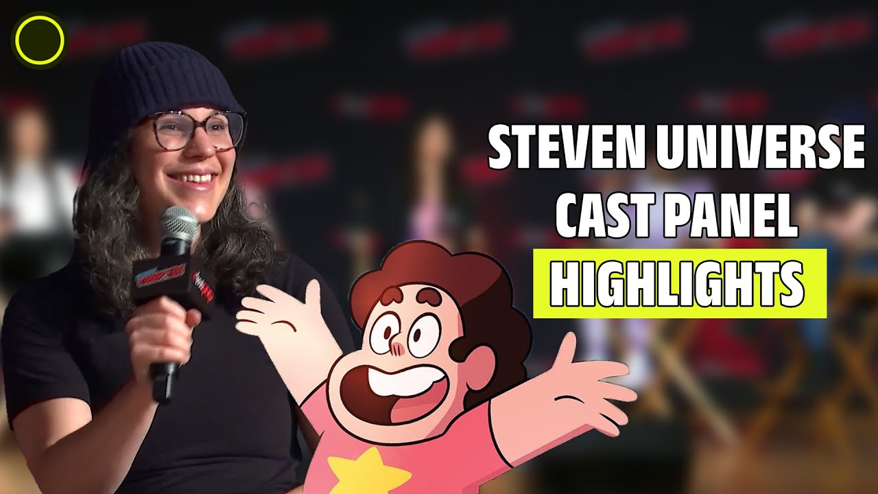 Steven Universe Cast Panel | BEST MOMENTS | Rebecca Sugar,  Estelle, Deedee Magno & MORE