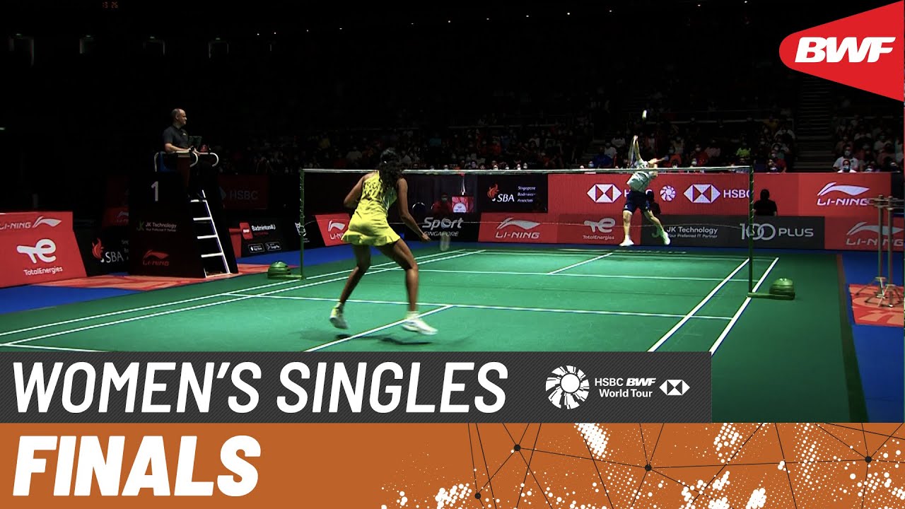 Singapore Open 2022 | Pusarla V. Sindhu (IND) [3] vs. Wang Zhi Yi (CHN) | F