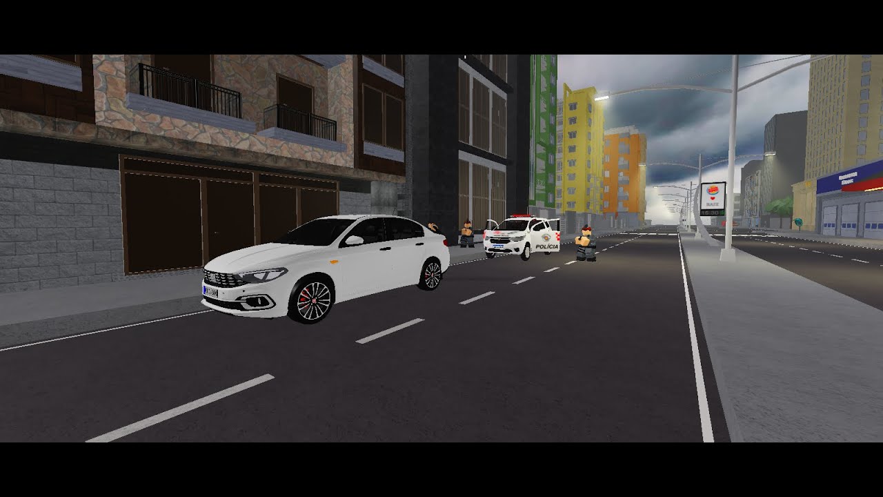 CPF CANCELADO + POL&Iacute;CIAL BALEADO #RPROBLOX
