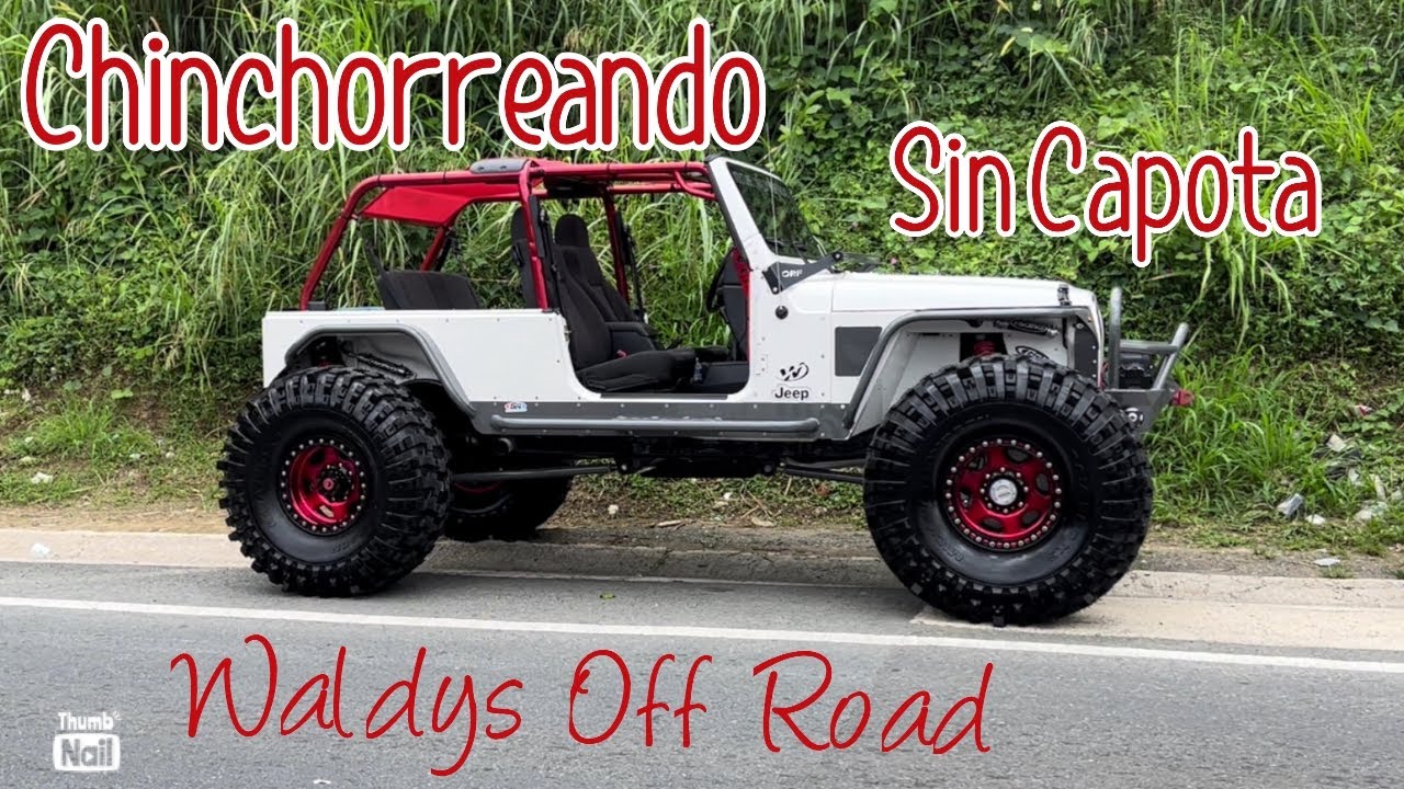 Чинчореандо без капюшона в джипах от Waldys Off Road