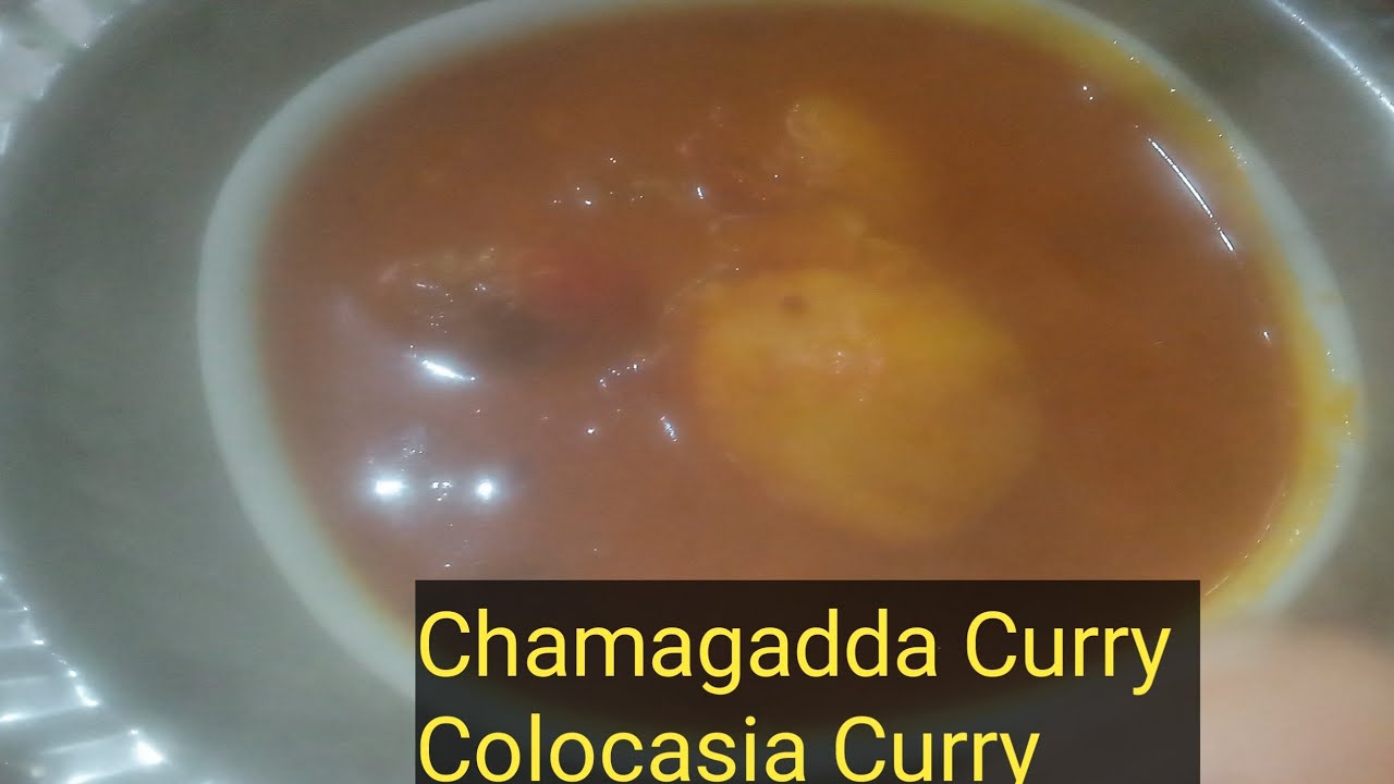 Chamagadda curry/Colocasia curry/simple & tasty chamagadda curry recipe