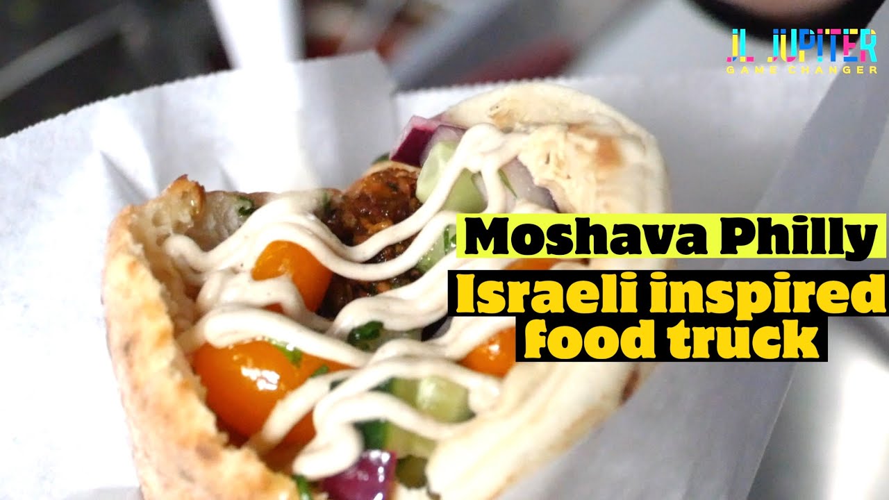 Delicious Pitas at this Israeli Inspired Food Truck: Moshava Philly