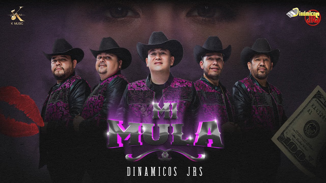 Dinámicos Jrs - Mi Mula [Lyric Video]