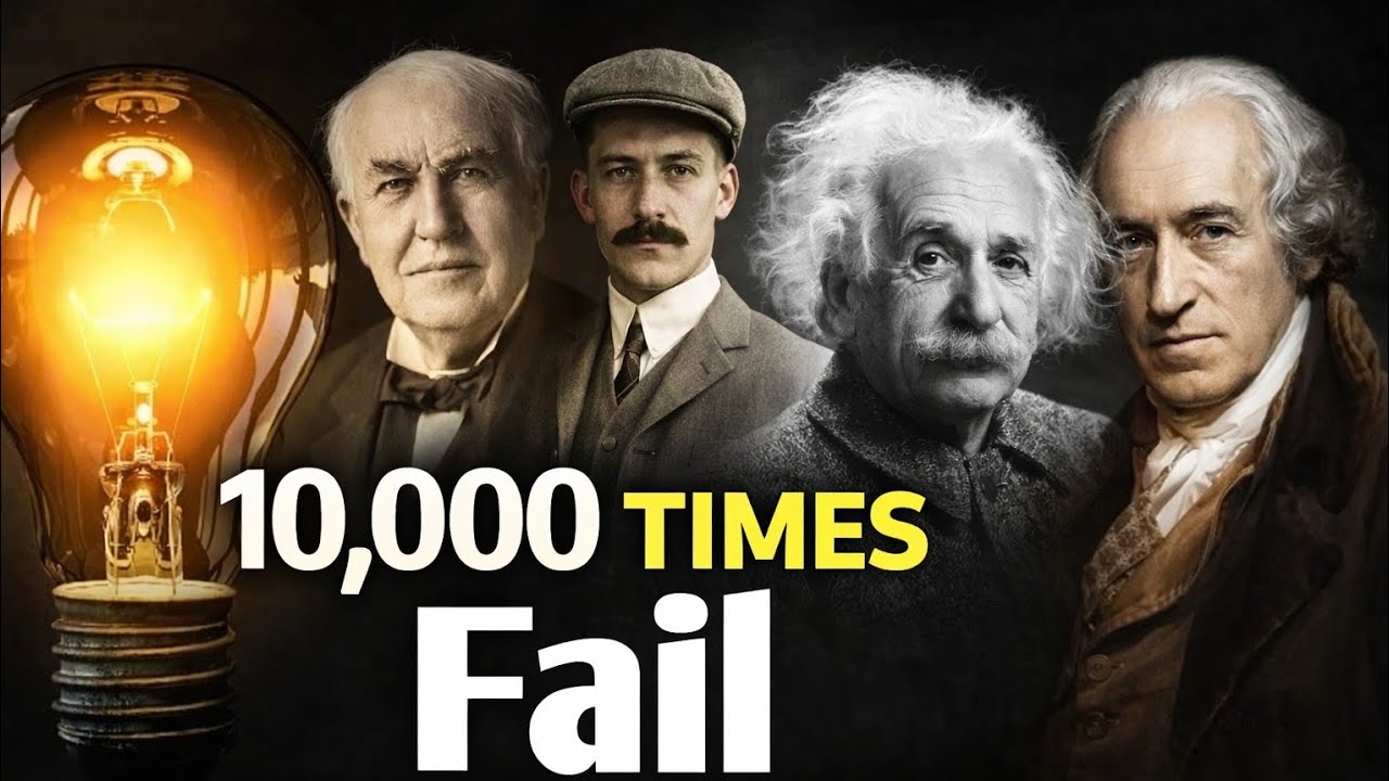  इन तीन वैज्ञानिकों के Fail की Story | Never Give Up |