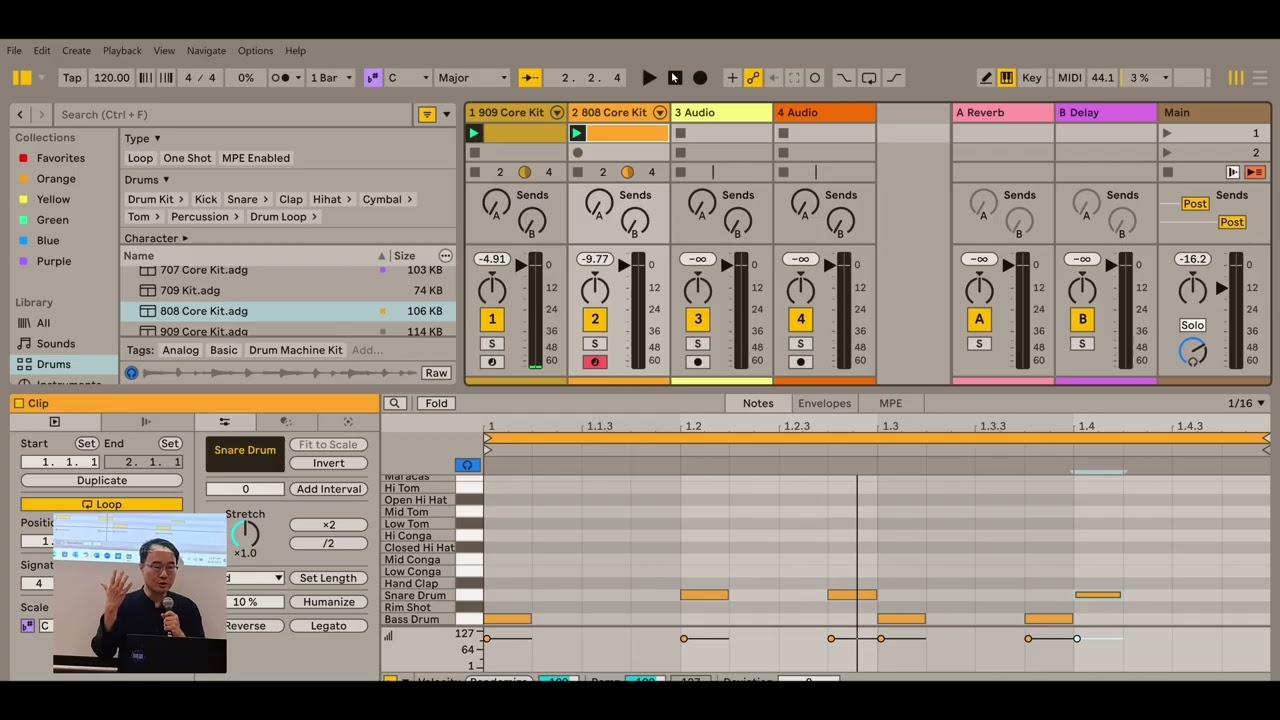 How to Program a Hip Hop Beat in Clip View of Ableton Live - EML Beats Lesson Part 2