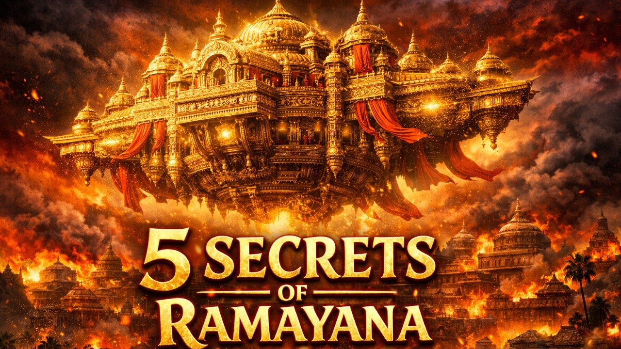 “5 Shocking Secrets of Ramayana | What Happened to Pushpak Viman?