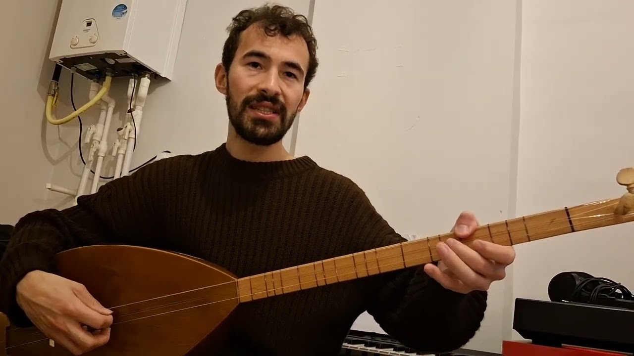 Gelin Ayşe ve Maçka Yolları Nota ile Çalma (Kısa Sap Bağlama Dersi 1)Tolga Naslıca 