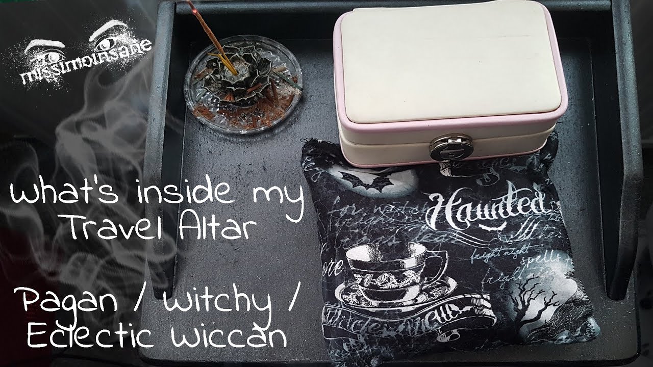 Witchy Wednesday - My Travel Altar - Pagan / Witch / Eclectic Wicca (UK)