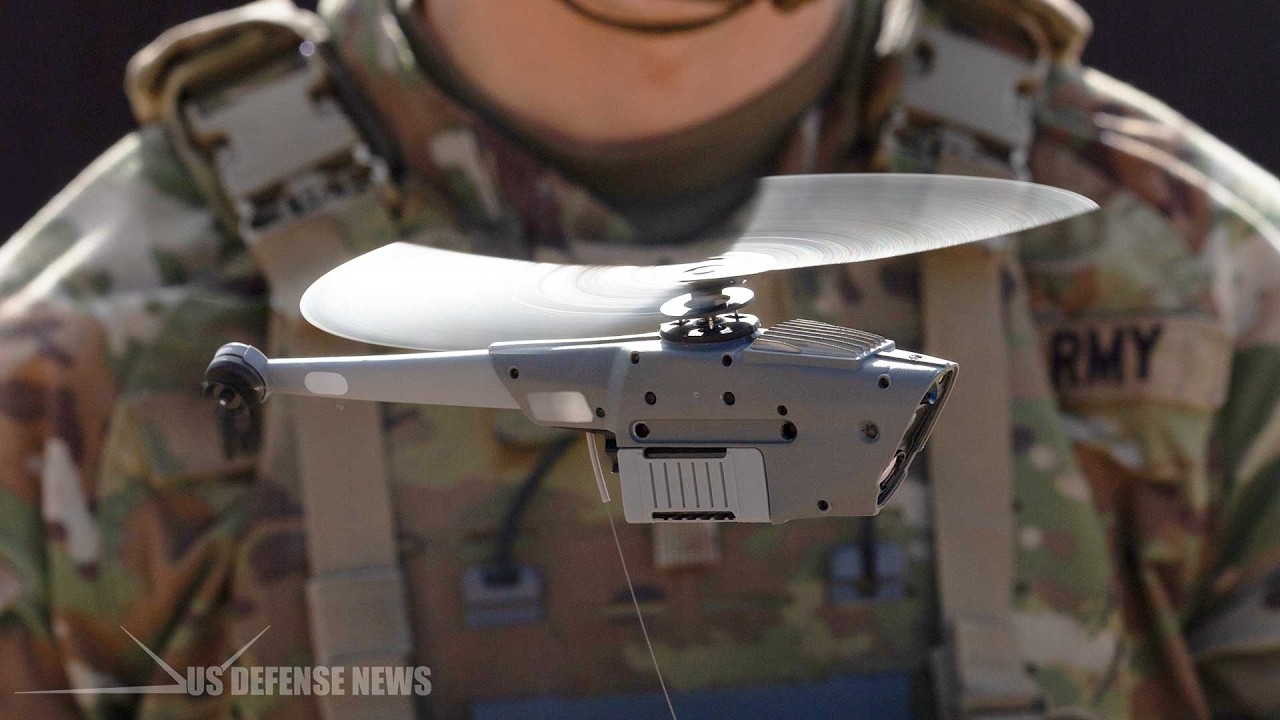 U.S. Military Shows Pocket-Sized Spy Drone in Action