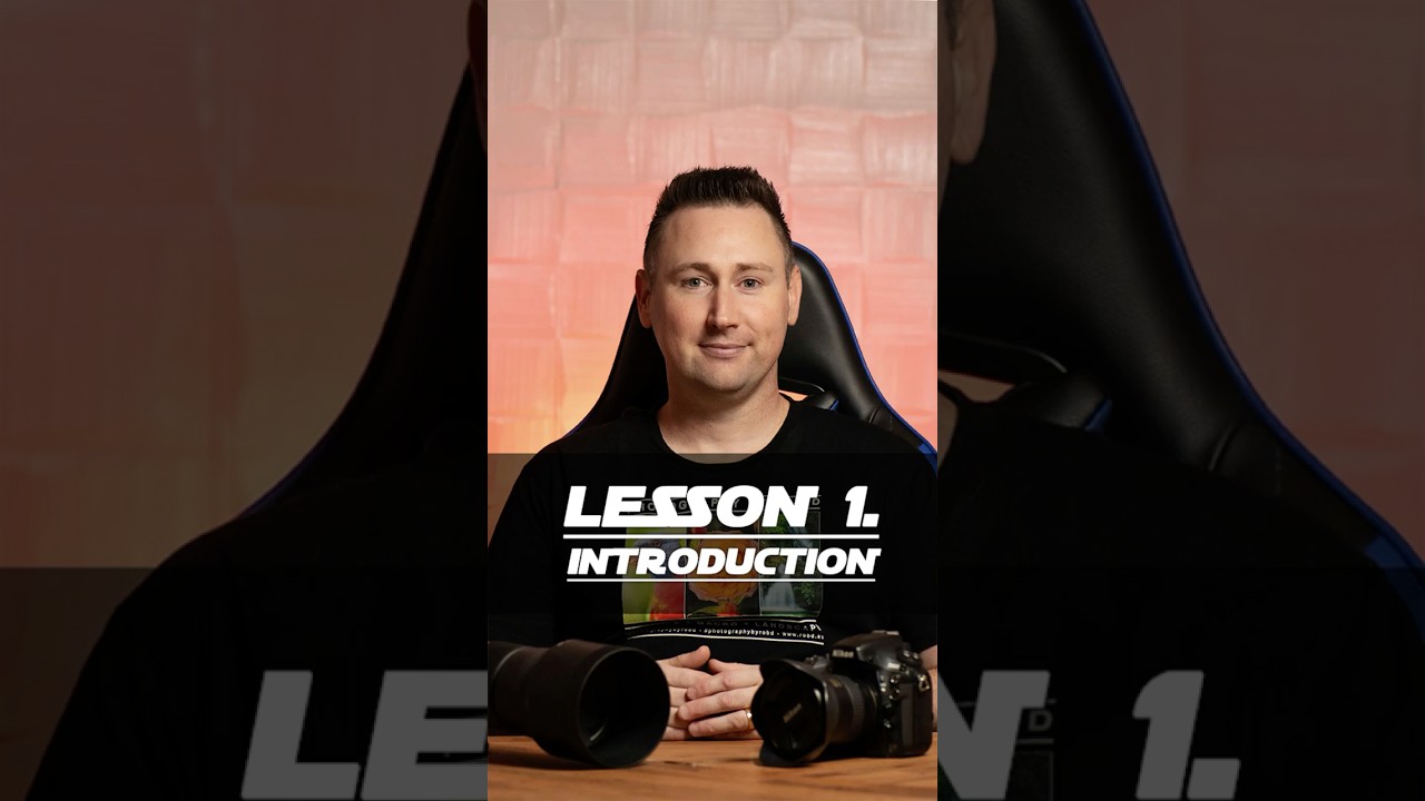 Lesson 1. Photography explained in under one minute free video tutorial series.