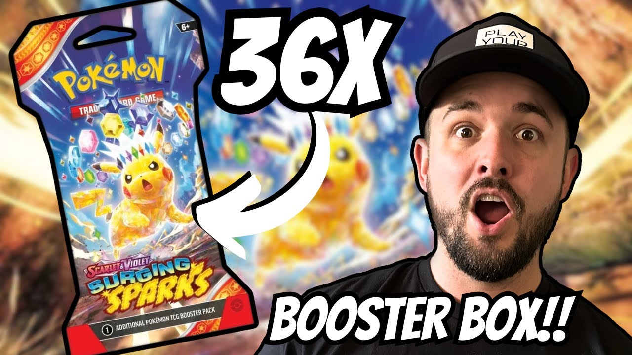 Surging Sparks Sleeved Booster Packs Are Better Than a Booster Box!!