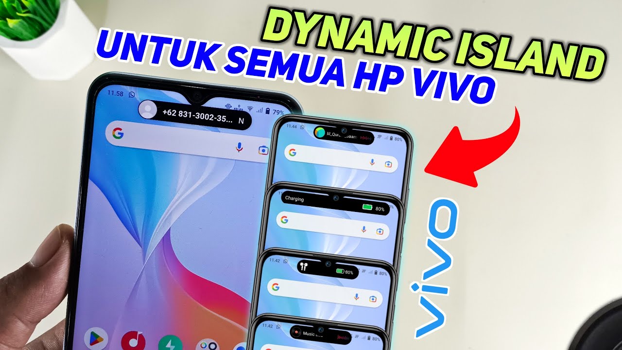 Dynamic Island di Vivo - Cara Aktifkan Dynamic Island Seperti IPhone 14 Pro Max di Semua Hp Vivo