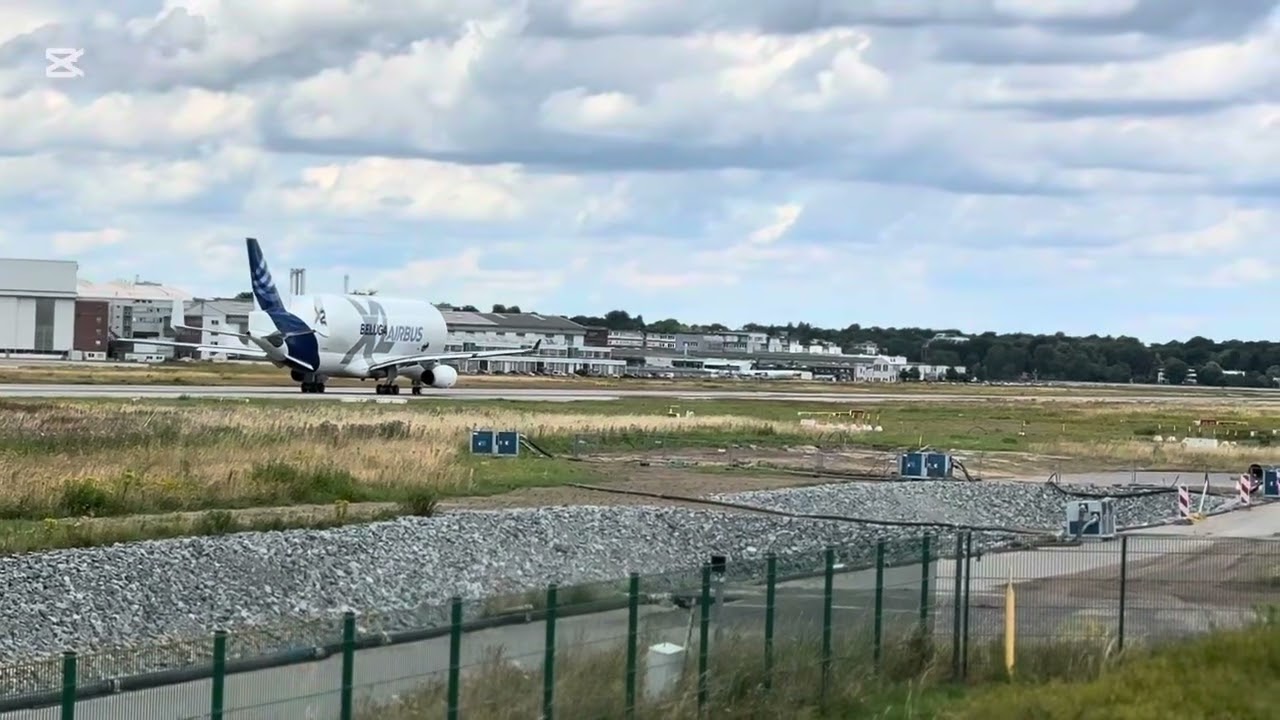 Airbus Flughafen Finkenwerder @airbus Beluga XL