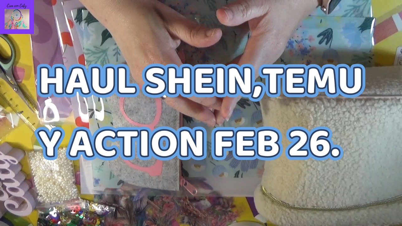 HAUL DE SHEIN,TEMU Y ACTION FEB 26.