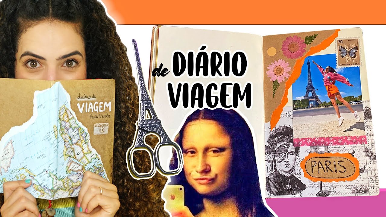 Fiz meu 1º Scrapbook da minha viagem pra Europa! Tudo sobre a minha Eurotrip | Paula Stephania