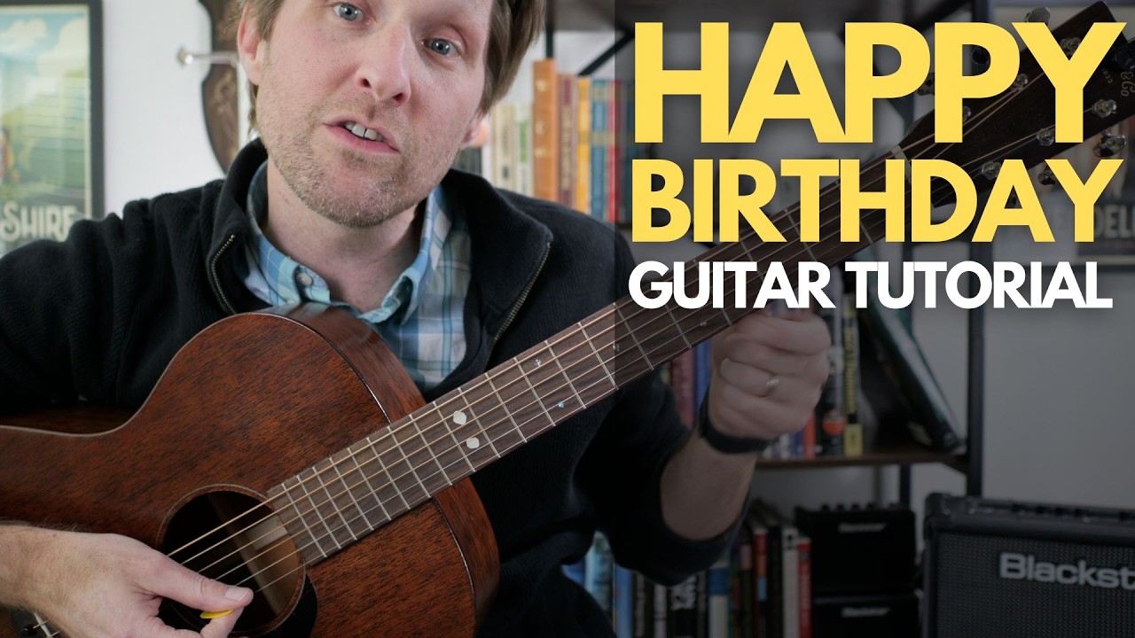 Happy Birthday Guitar Tutorial - Guitar Lessons with Stuart!