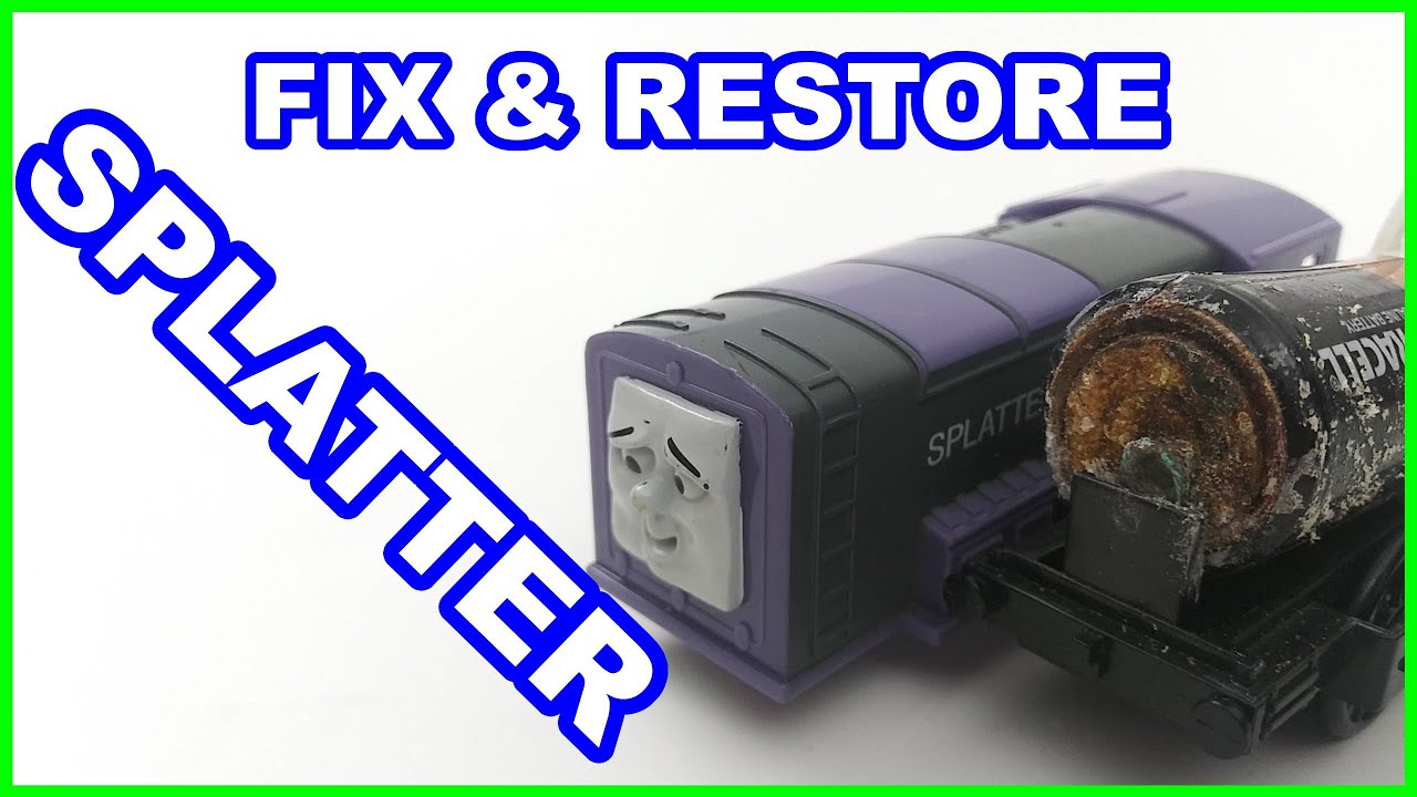 Fix & Restore Splatter Trackmaster Thomas & friends Томас и друзья Il Trenino Thomas y sus amigos