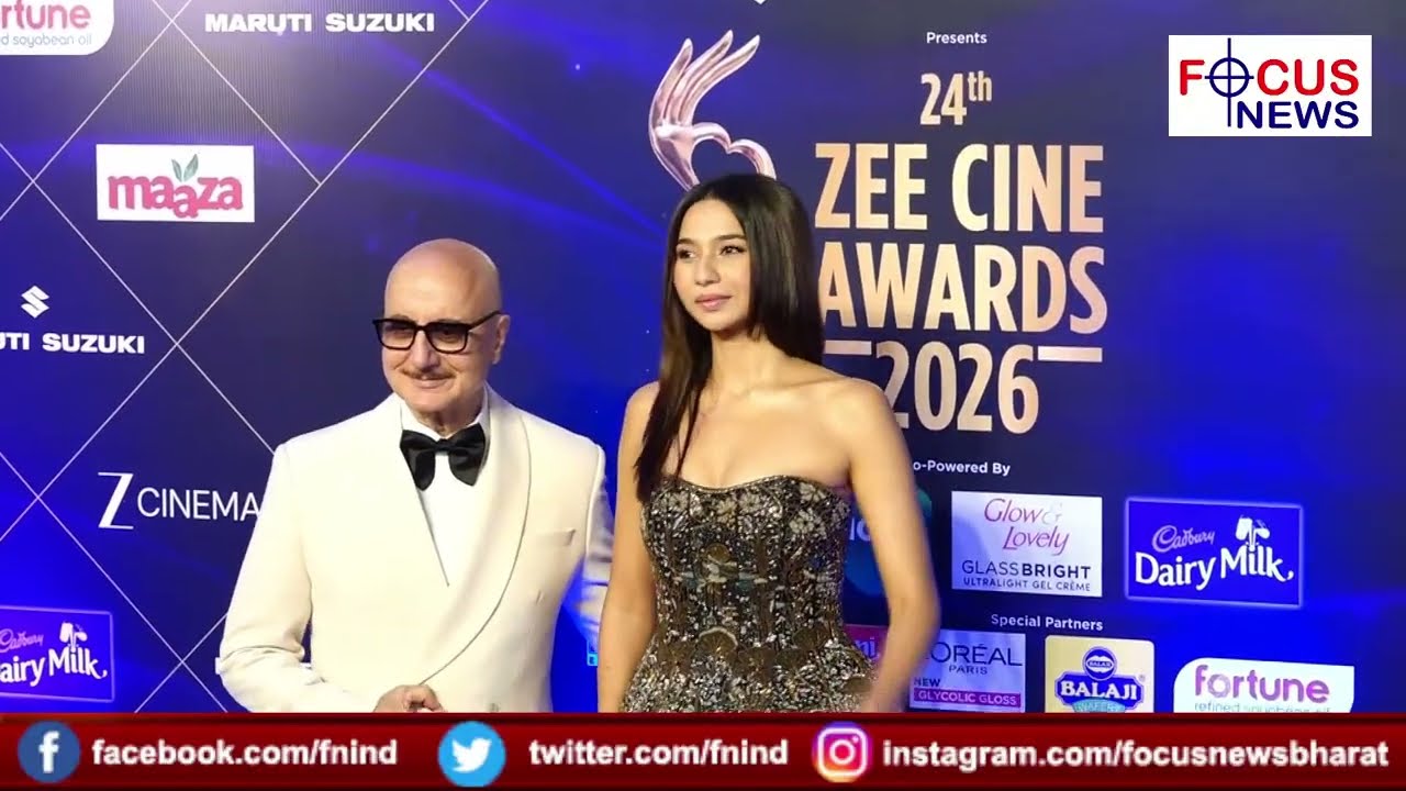 MANY CELEBS ATTEND THE 24TH ZEE CINE AWARDS 2026